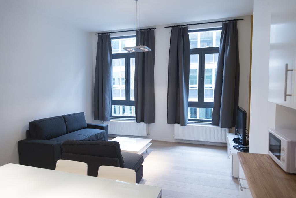 Grand Place Apartments Sablon Brusel Pokoj fotografie